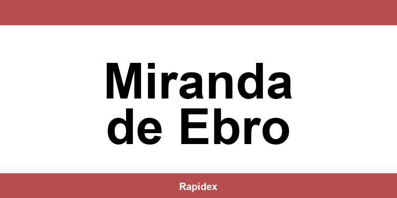 Llame por teléfono a la oficina de CTT Express en Miranda de Ebro