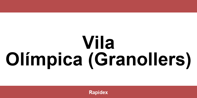 Llame por teléfono a la oficina de CTT Express en Vila Olímpica (Granollers)